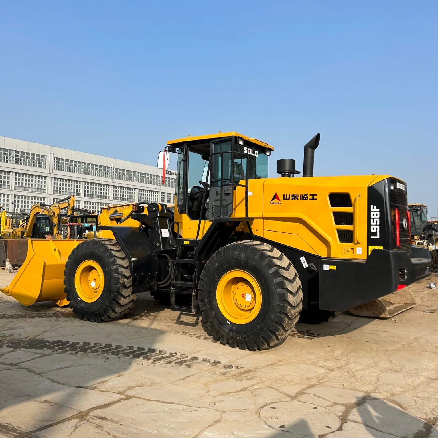 used lingong L958F loader